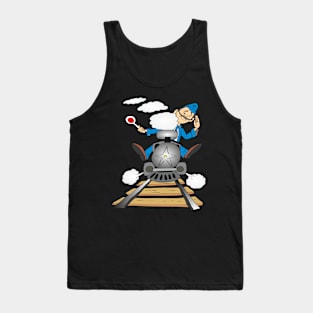 old steam locomotive Tank Top